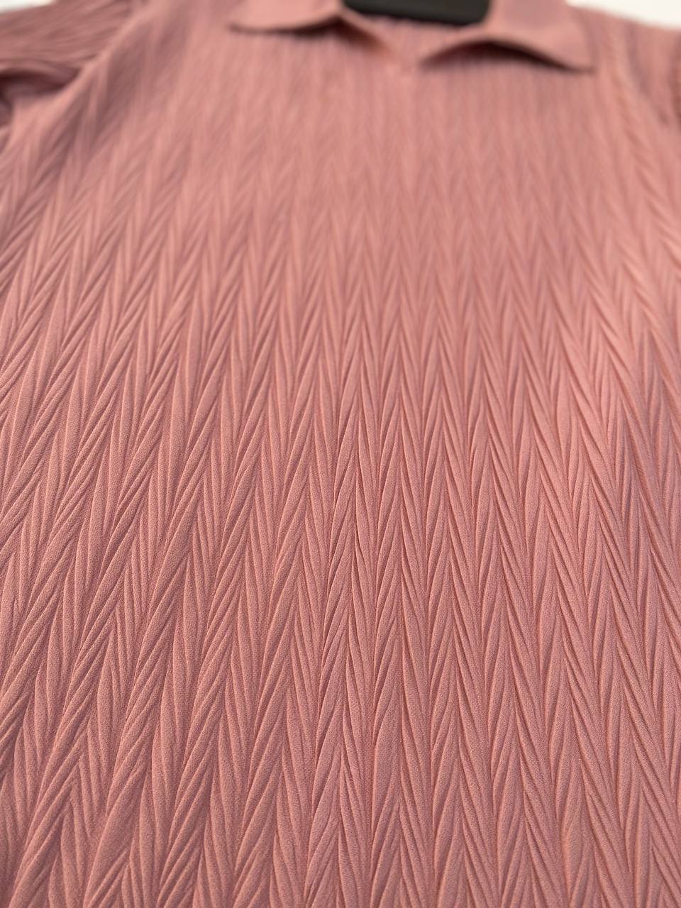 Pembe Zigzag Kumaş
